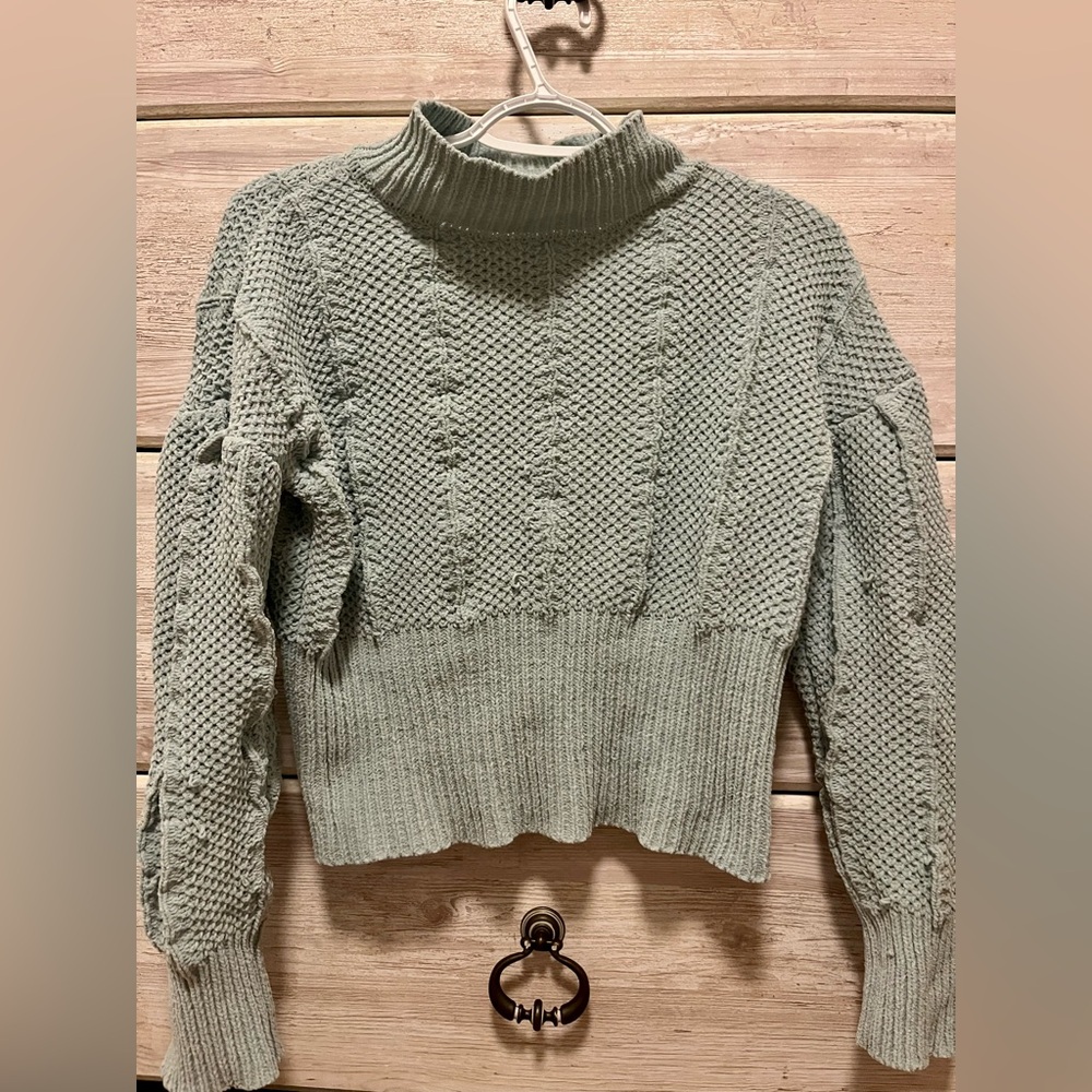 Generation Y Cozy Girls Knit Turtleneck Sweater - Size L
